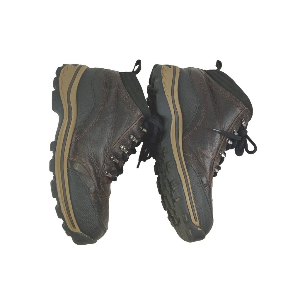 Timberland 22913 Brown Hiking Trail Ankle Leather Boot Boy's Youth US 6 - Picture 8 of 10